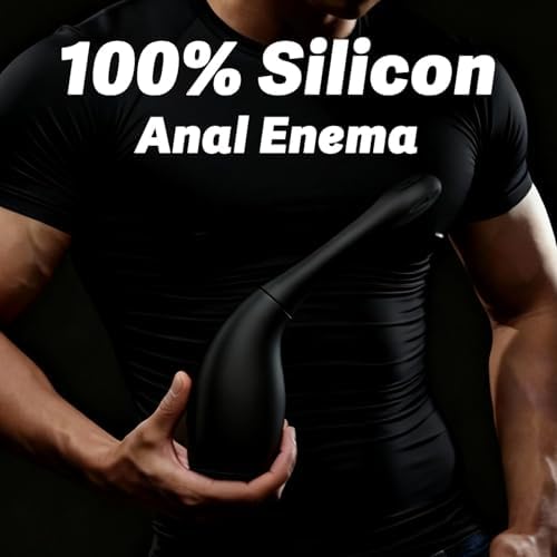 Bulbo Enema REPABLENT de Silicona para Hombres y Mujeres, Limpiador Anal Reutilizable con Boquilla Ergonómica para Cuidado Femenino y Limpieza del - imagen 4