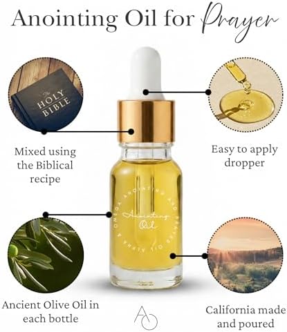 Aceite de Unción Alpha & Omega Exodus para Oración | Hecho en EE. UU. | Aceite de Oliva Natural con Mirra, Canela, Calamus y Cassia | Aceite Santo - imagen 3