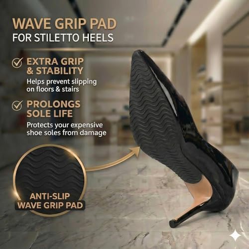 Almohadillas Antideslizantes para Tacones y Planos – Adhesivos para Suelas Resbalosas, Stickers Antideslizantes para Mujeres y Hombres, Protector de - imagen 2
