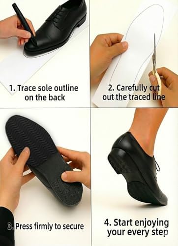 Almohadillas Antideslizantes para Tacones y Planos – Adhesivos para Suelas Resbalosas, Stickers Antideslizantes para Mujeres y Hombres, Protector de - imagen 5
