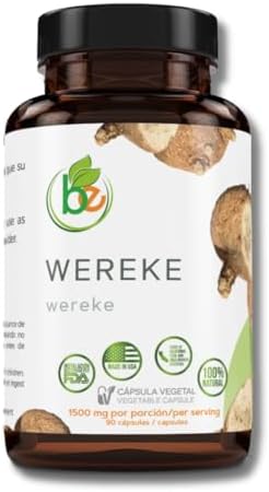 Wereke (Raíz de Wereque) – 90 Cápsulas Veganas, 1500 mg por Porción – Suplemento Herbal 100% Natural – Calidad Premium, No GMO, a Base de Plantas – - imagen 1