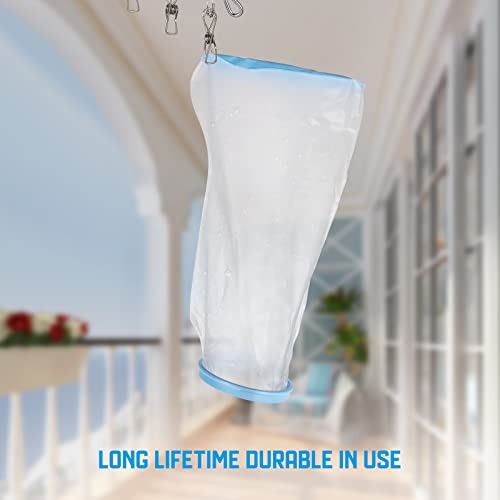 Cubierta Impermeable para Yeso de Pierna TANGKA para Ducha con Base Antideslizante Mejorada, Protector Sellado Reutilizable para Mantener Vendajes - imagen 6