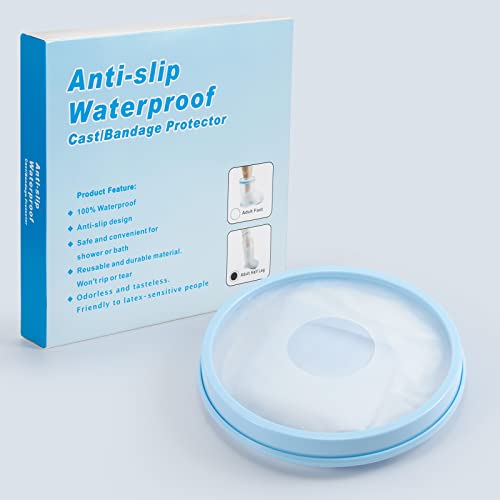 Cubierta Impermeable para Yeso de Pierna TANGKA para Ducha con Base Antideslizante Mejorada, Protector Sellado Reutilizable para Mantener Vendajes - imagen 7
