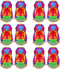 Set de 12 Tableros de Práctica para Enhebrar Cordones ZAKVOOR - Herramienta de Cartón Duro para Habilidades Motoras Finas y Coordinación Mano-Ojo - imagen 1