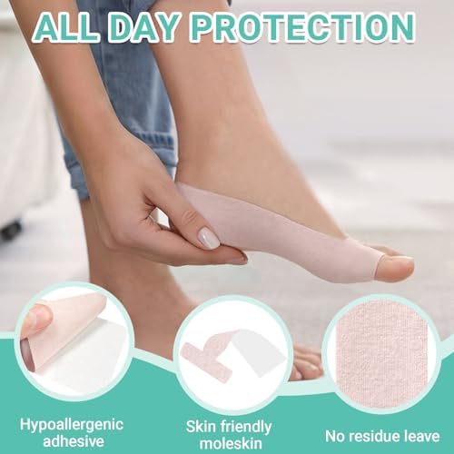 Faja para Dedo en Turf WESIYEE 12 Piezas, Corrector de Juanetes Impermeable para Mujeres, Soporte para Dedo Roto, Cinta Adhesiva Sin Látex para - imagen 4