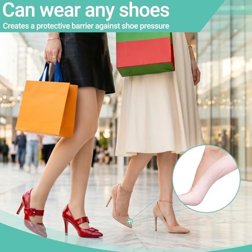 Faja para Dedo en Turf WESIYEE 12 Piezas, Corrector de Juanetes Impermeable para Mujeres, Soporte para Dedo Roto, Cinta Adhesiva Sin Látex para - imagen 7