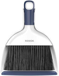 Set de Escoba y Recogedor Mini ROSEOK para Limpieza, Compacto para Escritorio, Cocina, Oficina y Auto, Azul Marino, 1 Paquete - imagen 1