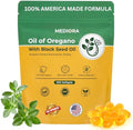 Mediora Aceite de Orégano con Aceite de Semilla Negra en Softgels, 300 Cápsulas, 2 en 1 Orgánicas para Digestión e Inmunidad, Libre de Gluten y No GMO - imagen 1