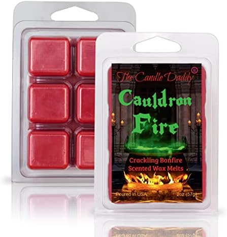 The Candle Daddy Salem Libro de Aromas Halloween 5 Pack - 5 Increíbles Ceritas de Cera - 30 Cubos en Total - 10 Onzas en Total - imagen 8