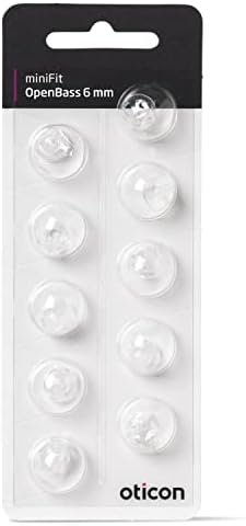 Nuevos Domos Oticon Open Bass miniFit de 6mm, Paquete de 10 unidades - imagen 1
