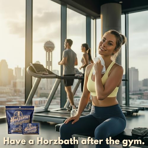 Toallitas Corporales Horzbath BIG Individuales - 12 x 12 Toallitas de Ducha Extra Grandes para Hombres y Mujeres - 10 Paquetes para Gimnasio, Camping - imagen 5
