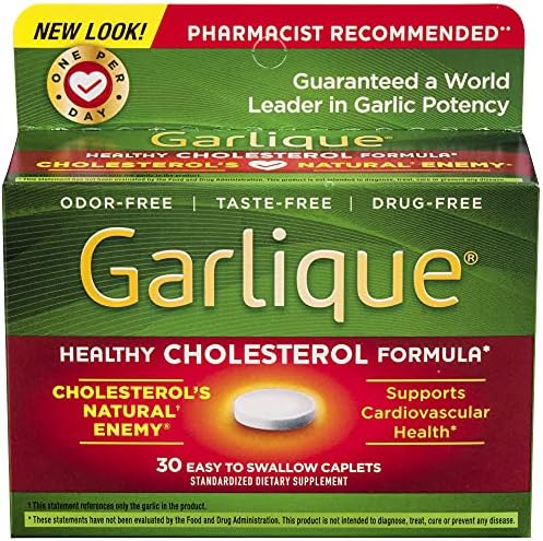 Suplemento Dietético Garlique para la Salud Cardiovascular, Verde, 30 Cápsulas - imagen 1
