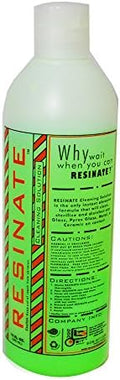 Solución de Limpieza Verde Resinate para Vidrio, Pyrex, Metal y Cerámica - Desinfectante de 12 oz - imagen 1