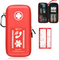 Funda para EpiPen, Bolsa Médica Dura con Mosquetón para 2 EpiPens, Inhalador, Auvi-Q, Gotas para los Ojos, Antihistamínicos y Medicamentos para - imagen 1