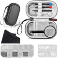 Kit de Reparación de Gafas con Tornillos, Mini Kit de Reparación, Incluye Almohadillas de Silicón, Pinzas y Destornillador para Gafas y Lentes de Sol - imagen 1