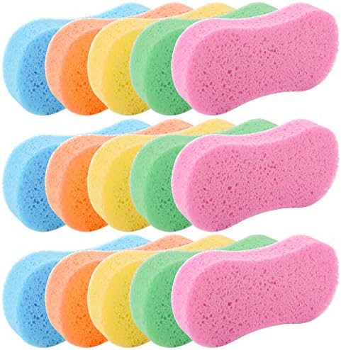 TOPZEA 15 Piezas de Esponjas para Lavado de Autos, Esponjas Grandes y Gruesas para Limpieza de Auto, Bicicleta, Barco, Cocina, Baño y Azulejos, - imagen 1
