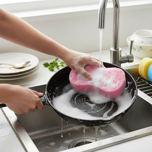 TOPZEA 15 Piezas de Esponjas para Lavado de Autos, Esponjas Grandes y Gruesas para Limpieza de Auto, Bicicleta, Barco, Cocina, Baño y Azulejos, - imagen 7