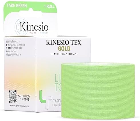Kinesio Tex Gold Light Touch - Cinta Kinesiolófica Verde Pastel - 2 pulgadas - imagen 1
