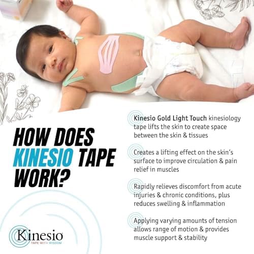 Kinesio Tex Gold Light Touch - Cinta Kinesiolófica Verde Pastel - 2 pulgadas - imagen 2