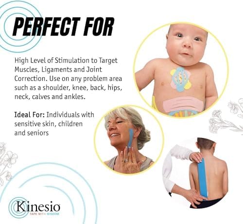 Kinesio Tex Gold Light Touch - Cinta Kinesiolófica Verde Pastel - 2 pulgadas - imagen 3