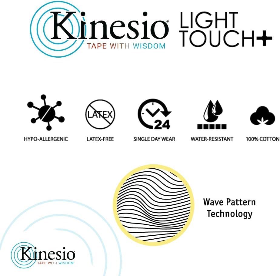 Kinesio Tex Gold Light Touch - Cinta Kinesiolófica Verde Pastel - 2 pulgadas - imagen 5