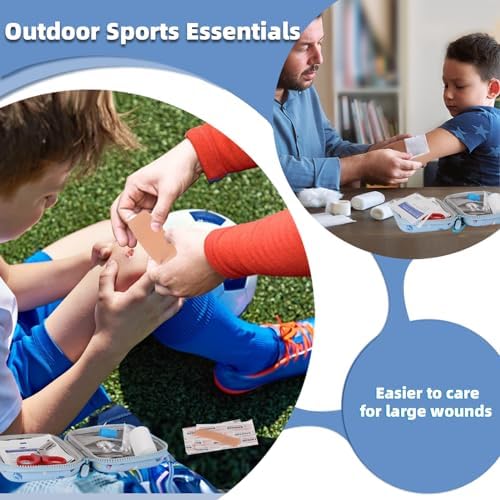 Kit de ros Auxilios RAINLOS Pequeño para Casa, Auto, Viajes, Camping y Niños, Mini Kit Médico Portátil Ideal para Bolsa, Mochila y Más - imagen 5