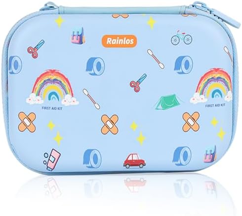 Kit de ros Auxilios RAINLOS Pequeño para Casa, Auto, Viajes, Camping y Niños, Mini Kit Médico Portátil Ideal para Bolsa, Mochila y Más - imagen 8