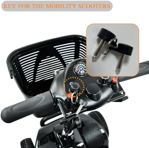 Llaves Originales MS31 para Scooters de Movilidad (W3431) Compatibles con Vive/Elifecenter y la Mayoría de Scooters de Movilidad - imagen 3
