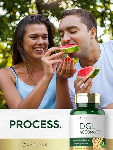 Carlyle DGL | 200 Cápsulas | Suplemento de Regaliz Deglicirrizado | Vegetariano, Sin OGM y Libre de Gluten - imagen 7