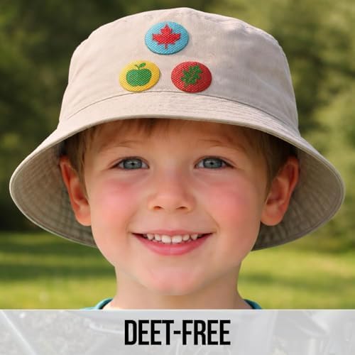Parche Mosquito RiptGear - Paquete de 150 Stickers para Niños y Adultos, Parche Natural de Citronela, Adhiere a Cualquier Superficie - Sin DEET - imagen 7