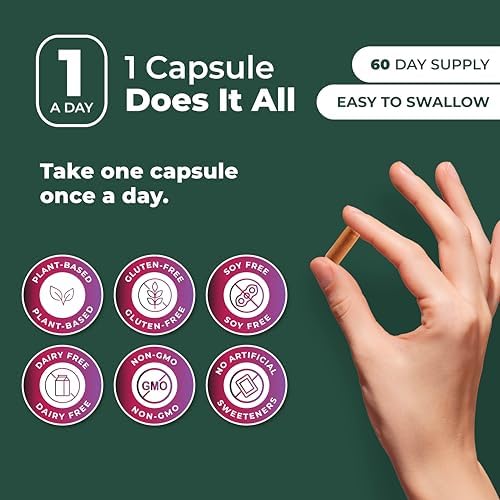 Cápsulas de Remolacha PurePremium - Suplemento 3 en 1 para Presión Arterial con Remolacha, CoQ10 y Semilla de Uva - 60 cápsulas para Salud Cardiaca y - imagen 5