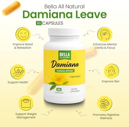Hojas de Damiana Bella 100% Naturales - imagen 3