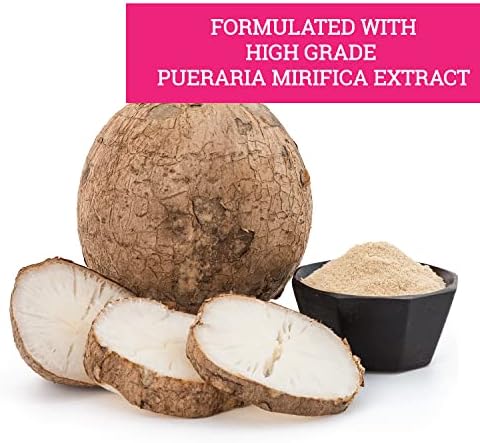 Cápsulas Veganas de Extracto de Raíz de Pueraria Mirifica Orgánica 1,000mg - Promueve la Salud Femenina - No GMO - De Tailandia - imagen 5