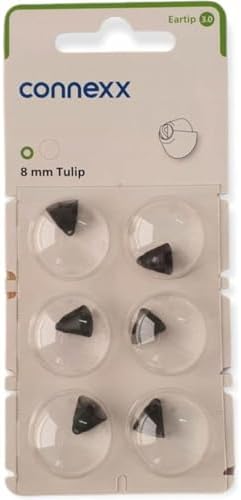 Connexx Eartip 3.0, Tulip de 8mm, para receptores Signia 3.0 y audífonos True Hearing 5, 6 y 7 - imagen 1