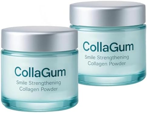 Collagum Smile Polvo de Colágeno Fortalecedor para Dientes - Pasta Dental con Hidroxiapatita, Cuidado de Encías y Esmalte, Sin Flúor, Fórmula Suave - imagen 1