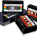 READIGO Decoraciones Retro de los 80s y 90s - 24PCS Cajas de Favor en Forma de Casete, Caja de Dulces Vintage para Fiesta de Rock y Roll - imagen 1