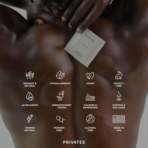Toallitas Íntimas pH Equilibrado PRIVATES para Mujeres y Hombres | Control de Olores, Alivio de Irritación y Sequedad | Hidratantes y Suavizantes con - imagen 5