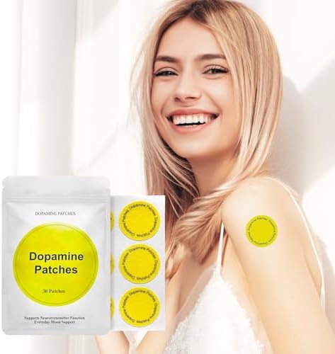 Parches de Dopamina Extra Fuerte: Soporte para el Bienestar, 30 Parches - Fórmula a Base de Plantas - imagen 6