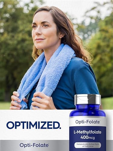Carlyle L Methylfolato 400 mcg | 120 Cápsulas Vegetarianas | Suplemento Optimizado y Activado | Sin OGM y Libre de Gluten | por Opti-Folate - imagen 6