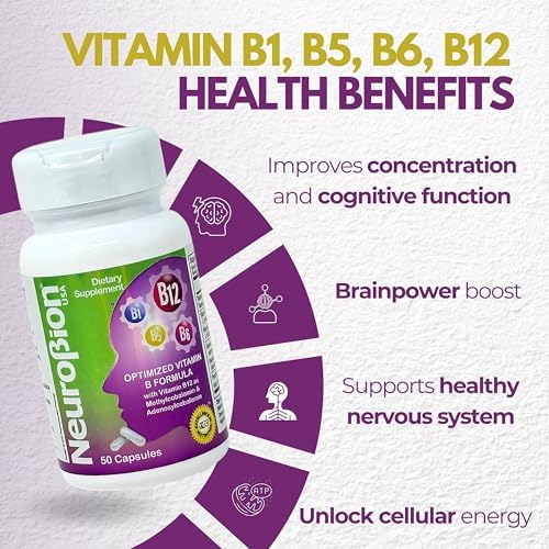 Suplemento Dietético Neurobion Fórmula Clásica Optimizada B12 Methylcobalamin 50 Cápsulas - imagen 2