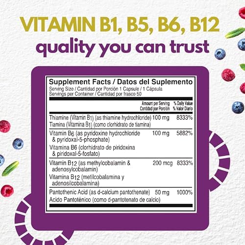 Suplemento Dietético Neurobion Fórmula Clásica Optimizada B12 Methylcobalamin 50 Cápsulas - imagen 4