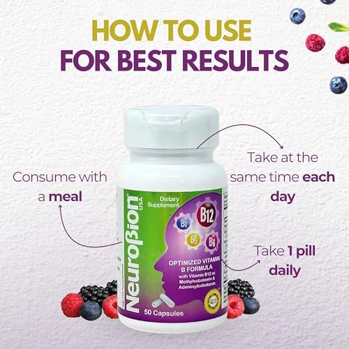Suplemento Dietético Neurobion Fórmula Clásica Optimizada B12 Methylcobalamin 50 Cápsulas - imagen 6