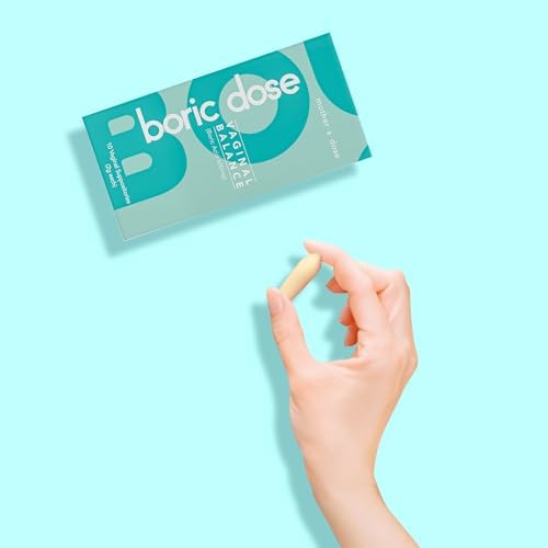 Suplementos de Ácido Bórico Mothers Dose - Mantiene y Equilibra el pH Vaginal Saludable, Controla Olores, Hidratante con Manteca de Cacao y Aceite de - imagen 4