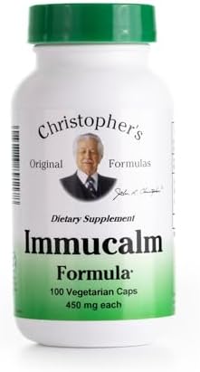 Suplemento Inmunológico Immucalm de Christopher's Original Formulas - Refuerzos Inmunitarios para Adultos - imagen 1