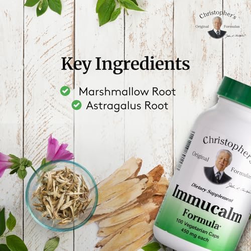 Suplemento Inmunológico Immucalm de Christopher's Original Formulas - Refuerzos Inmunitarios para Adultos - imagen 3