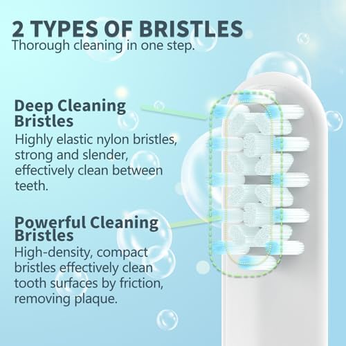 Cabezas de Repuesto para Cepillo de Dientes Eléctrico Quip para Niños, Cerdas Suaves, Paquete de 6, Color Blanco - imagen 3