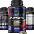 YUMMYVITE Horny Goat Weed Extra Fuerte - 120 Cápsulas con Maca, L-Arginina y Ginseng - Aumenta Deseo, Rendimiento y Energía, Fórmula No GMO - imagen 1