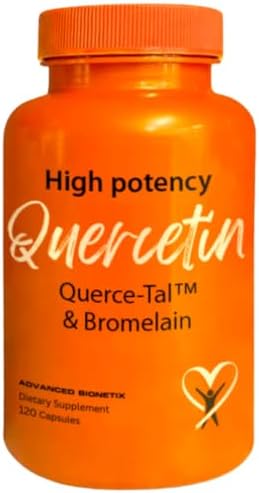 Advanced Bionetix Querce-Tal™ Quercetina + Bromelina 120 Cápsulas Veganas | Alta Potencia y Absorción Mejorada. Apoya la Salud Inmunológica y - imagen 1