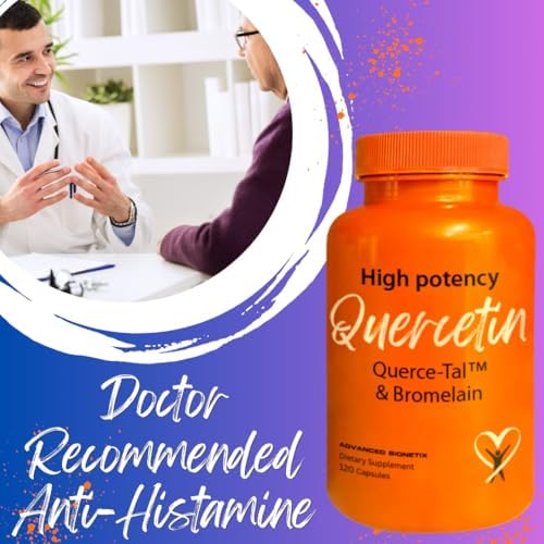 Advanced Bionetix Querce-Tal™ Quercetina + Bromelina 120 Cápsulas Veganas | Alta Potencia y Absorción Mejorada. Apoya la Salud Inmunológica y - imagen 3