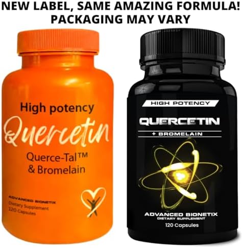 Advanced Bionetix Querce-Tal™ Quercetina + Bromelina 120 Cápsulas Veganas | Alta Potencia y Absorción Mejorada. Apoya la Salud Inmunológica y - imagen 7